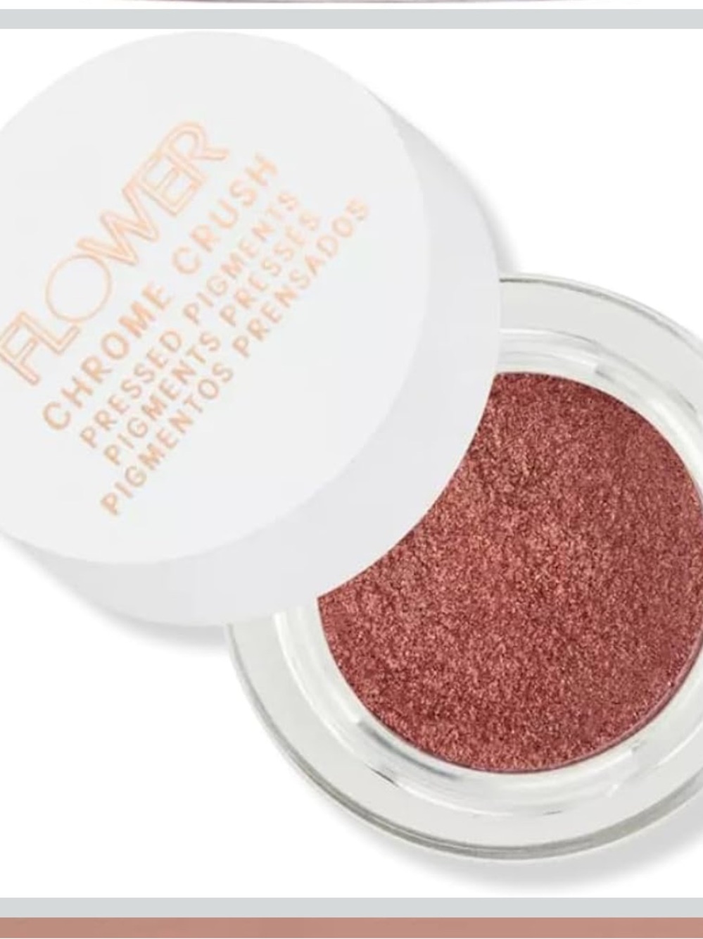 Flower Chrome Crush Pressed Eyeshadow Pigment - Amber NEW 🏷️